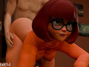 scooby doo Velma creampie