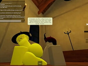 Hot Demon Boy Fucks a Cute Lemon Boi in a Church