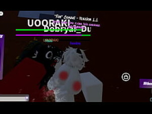 Femboy gets fucked in roblox