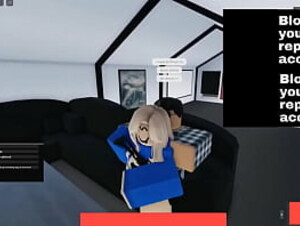 Roblox girl gets fucked hard