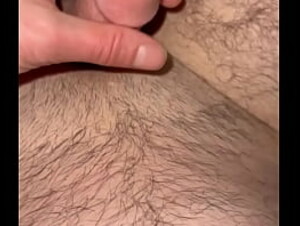 Tiny dick white boy makes his little dick cum