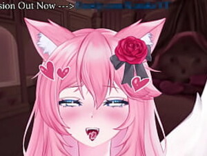 KanakoVT gets Vibed and Moans like crazy begging for your CUM - LEWDTUBER ASMR Preview