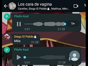 Puta gime como perra en WhatsApp