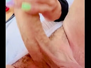 Come smell my balls while I cum on your face! Big Cumshot From Big Cock