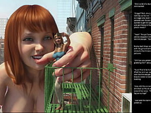 Big Apple Small Gesture Episode 16 - 3D Comics. 3D Cartoon Sex