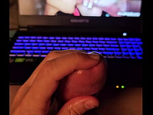 Stroking While Fantasizing About Sucking