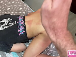 Kinky Thick Ass Girlfriend Whipped Hard and Rough