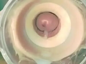 My Cock Cumming to My Asian Wife&rsquo_s Saggy Natural Tits - A Cum POV Compilation by Fleshlightman1000 and AsianSexyWife