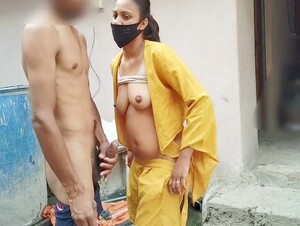 The Indian Stepsister Was Washing Clothes When She Got Wet Pussy Seeing Stepbrothers Fat Dick