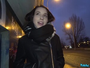 Charlotta Johnson & Martin Gun in Czech Car Fuck After Public Blowjob - PublicAgent