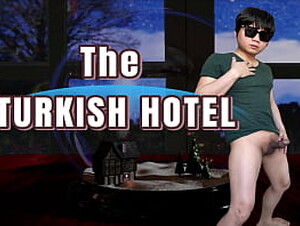 A night of disappoinment from broken shower to a satisfying sexual encounter to the Turkish hotel owner&#039_s son