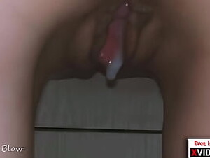 Cuckold POV closeup fucklicking. Want to eat my pussy after lover filled it with sperm?