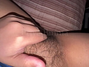 Very hot seductive indian with big tits and in sexy masturbating hairy pussy