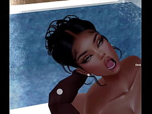 Latina riding BBC - IMVU